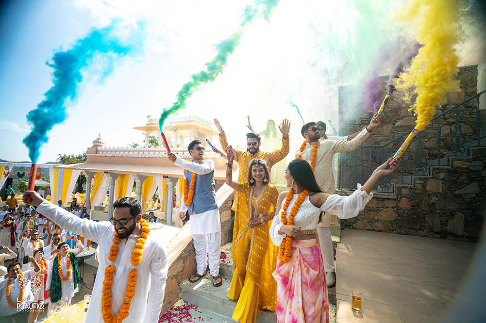 Indian-Wedding-Photography-Destination-Wedding-Udaipur-India-Fateh Garh Heritage Resort-Pithi 3