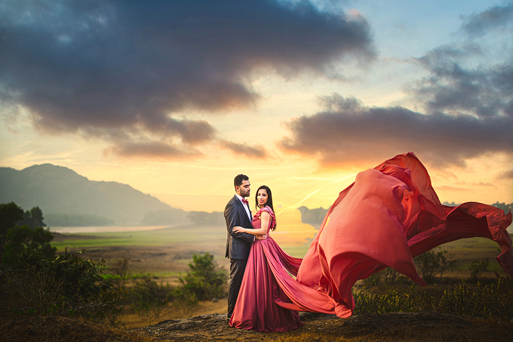 Indian-Wedding-Photography-Destination-Wedding-India-The Fern Hotels & Resorts-Couples Portrait 3