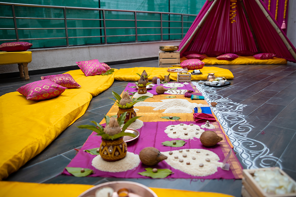 Indian-Wedding-Photography-Destination-Wedding-India-The Fern Hotels & Resorts-Haldi