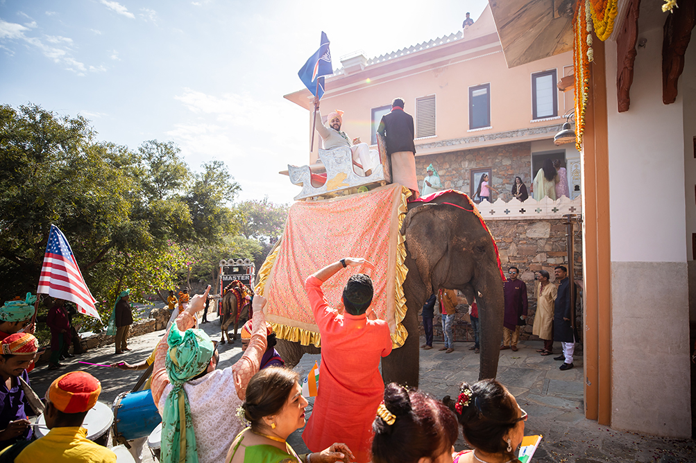 Indian-Wedding-Photography-Destination-Wedding-Udaipur-India-Fateh Garh Heritage Resort-Baraat 17