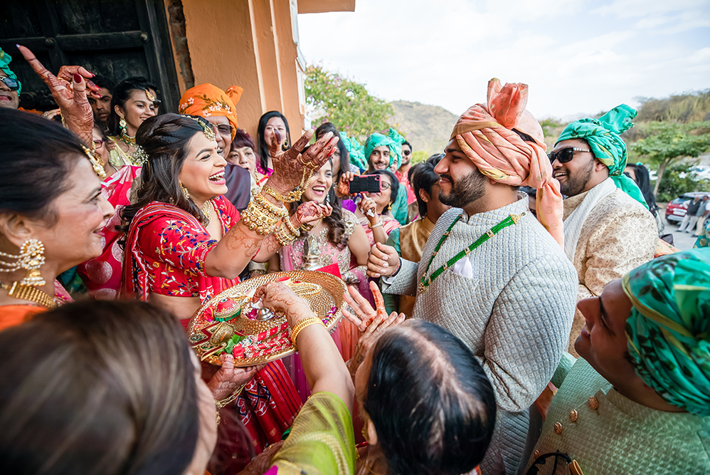 Indian-Wedding-Photography-Destination-Wedding-Udaipur-India-Fateh Garh Heritage Resort-Baraat 16