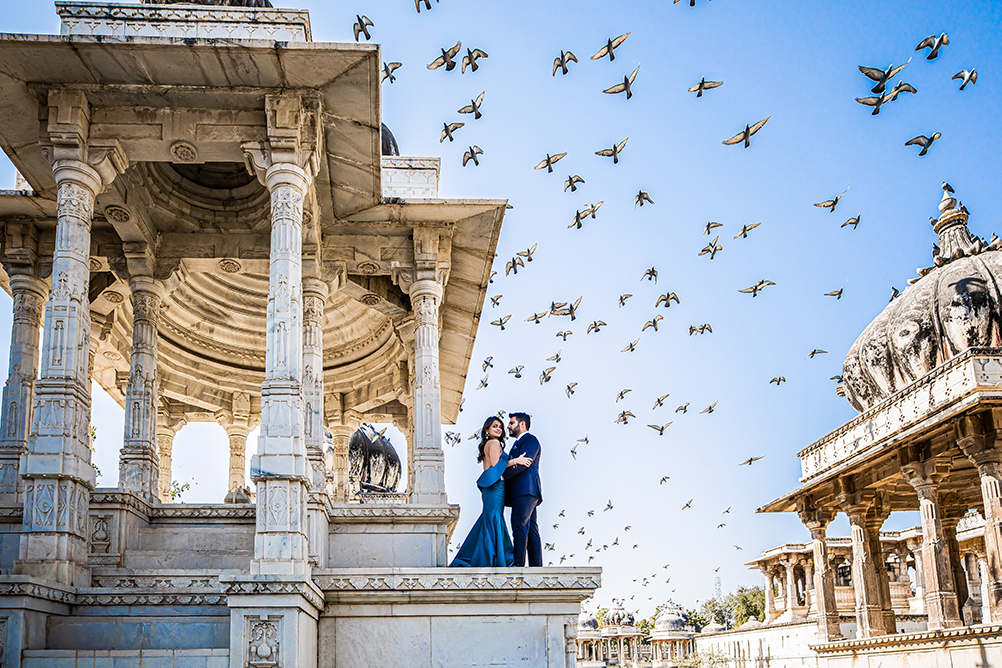 Indian-Wedding-Photography-Destination-Wedding-Udaipur-India-Fateh Garh Heritage Resort-Couples Portrait 2