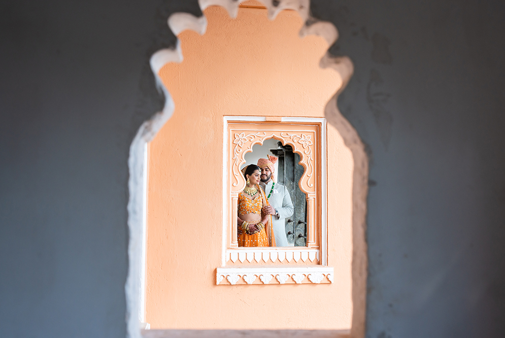 Indian-Wedding-Photography-Destination-Wedding-Udaipur-India-Fateh Garh Heritage Resort-First Look 1