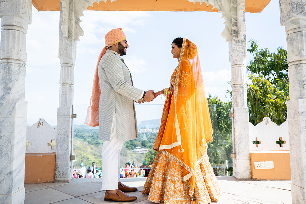 Indian-Wedding-Photography-Destination-Wedding-Udaipur-India-Fateh Garh Heritage Resort-First Look 3