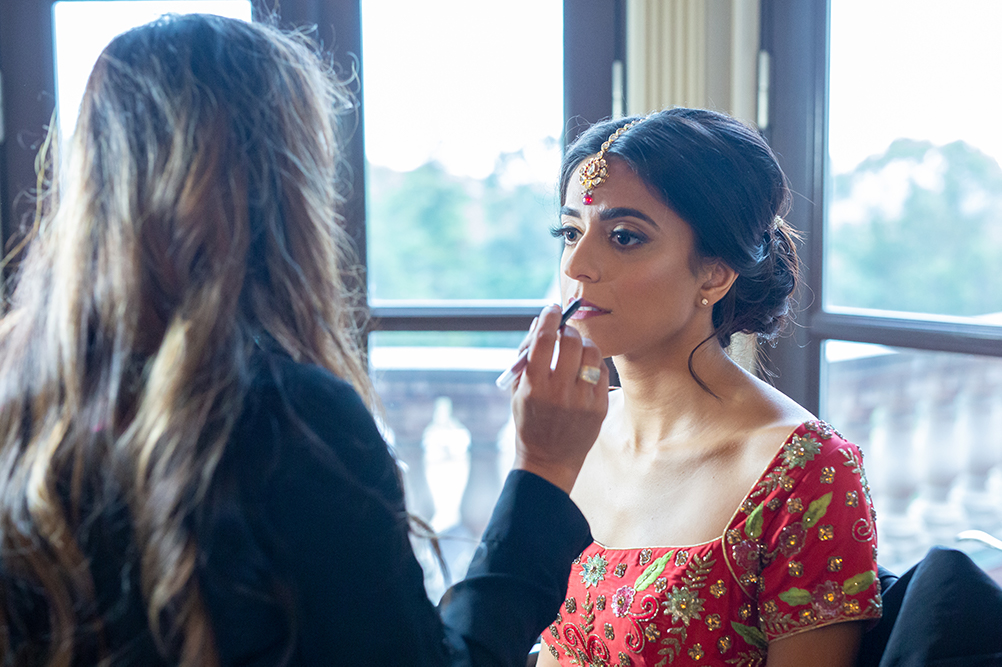 Indian-Wedding-Photography-Destination-Wedding-Huntington New York-Oheka Castle-Preparation 1