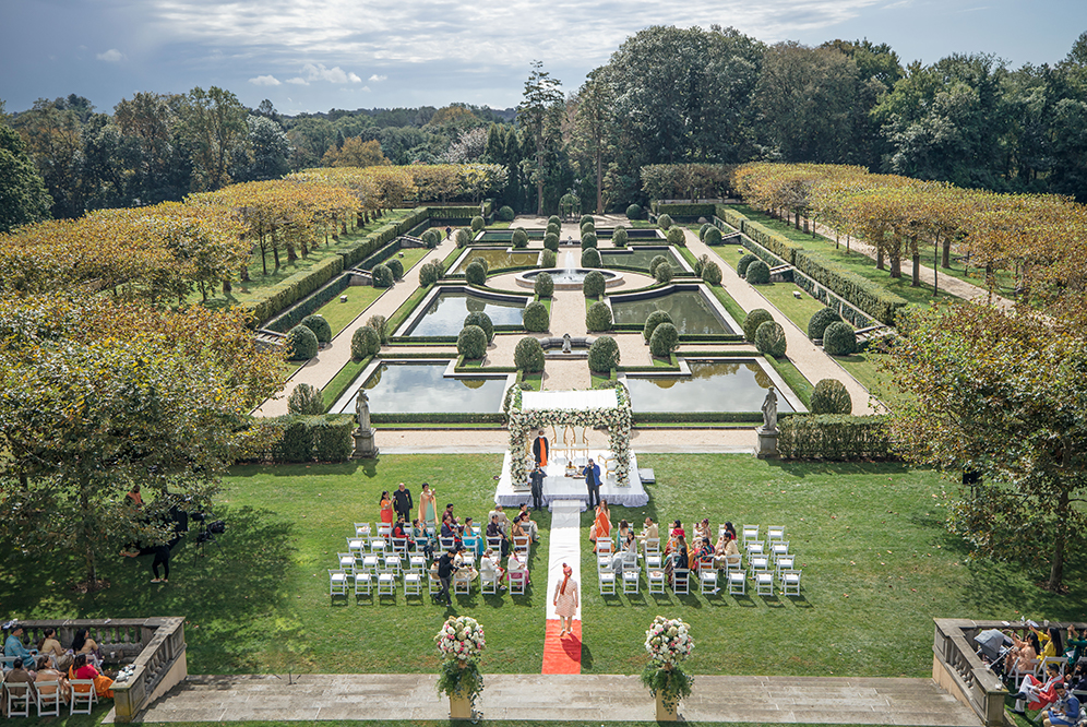 Indian-Wedding-Photography-Destination-Wedding-Huntington New York-Oheka Castle-Ceremony 5