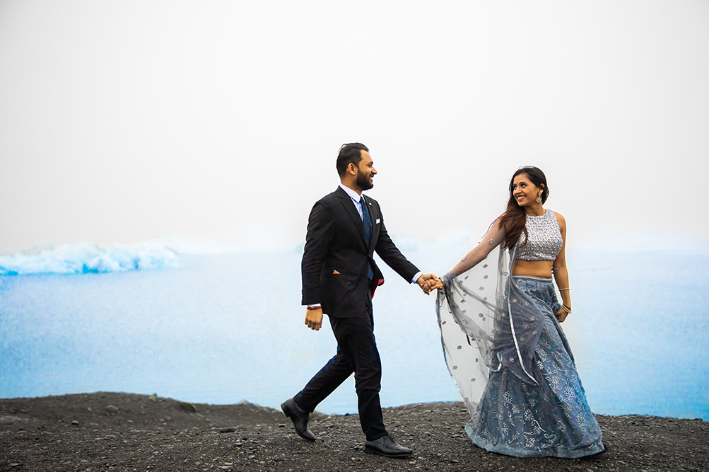 Indian-Wedding-Photography-Destination-Wedding-Iceland-Reynisfjara Beach-Engagement 10