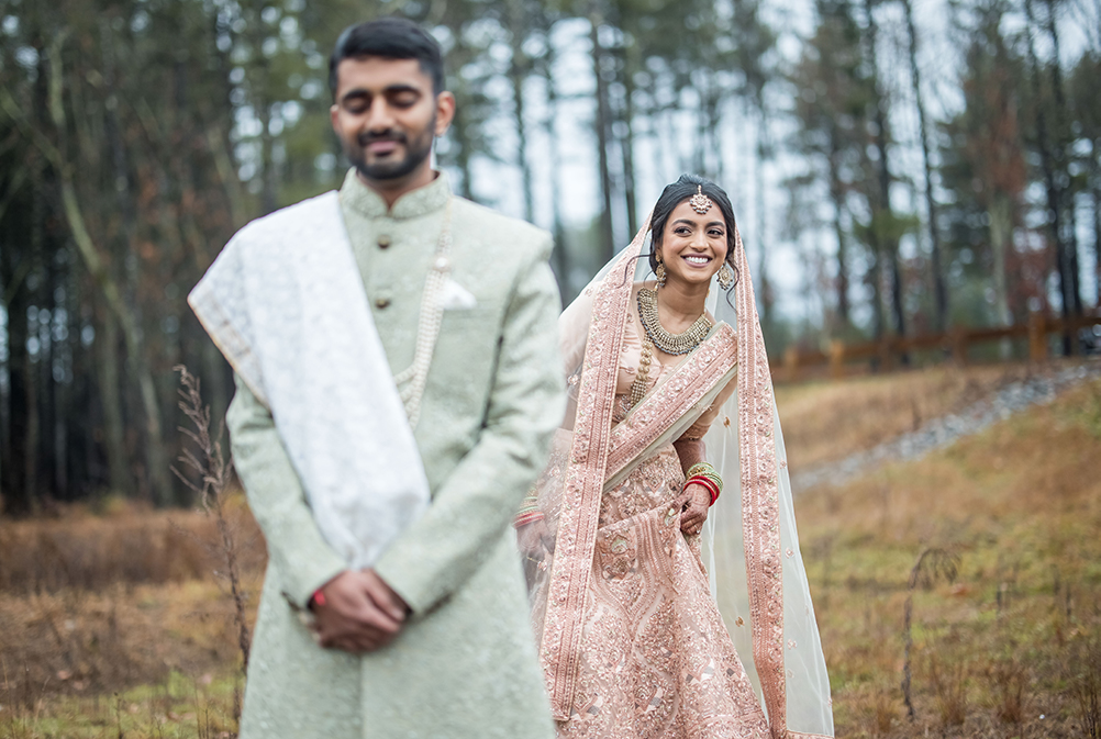 Indian-Wedding-Photography-Destination-Wedding-United States-Groton-Massachusetts-First Look