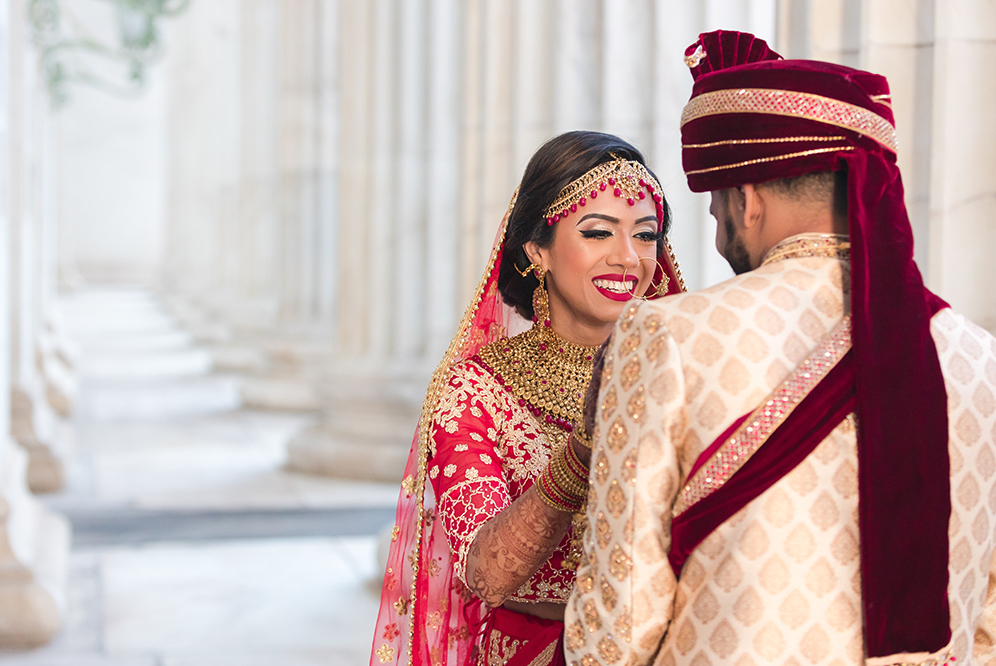 Indian Wedding-Boston-First Look-Grand Hyatt Denver Downtown Wedding 1
