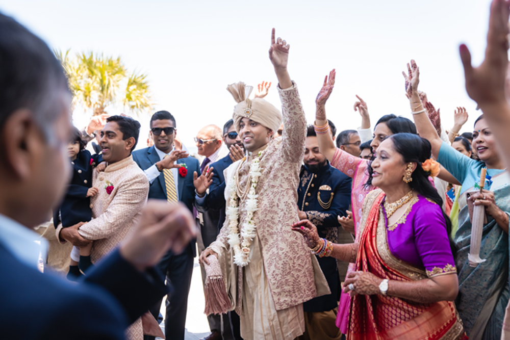 Indian wedding-Baraat-Hilton Daytona Beach Oceanfront Resort 2