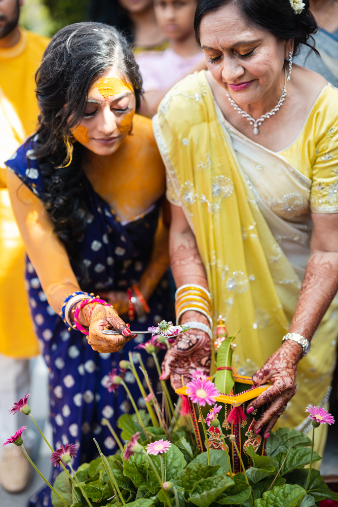 Indian wedding-Pithi-Hilton Daytona Beach Oceanfront Resort 13