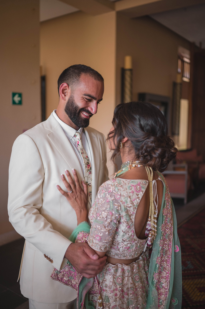 Indian Wedding-First Look- Banyan Tree Mayakoba11