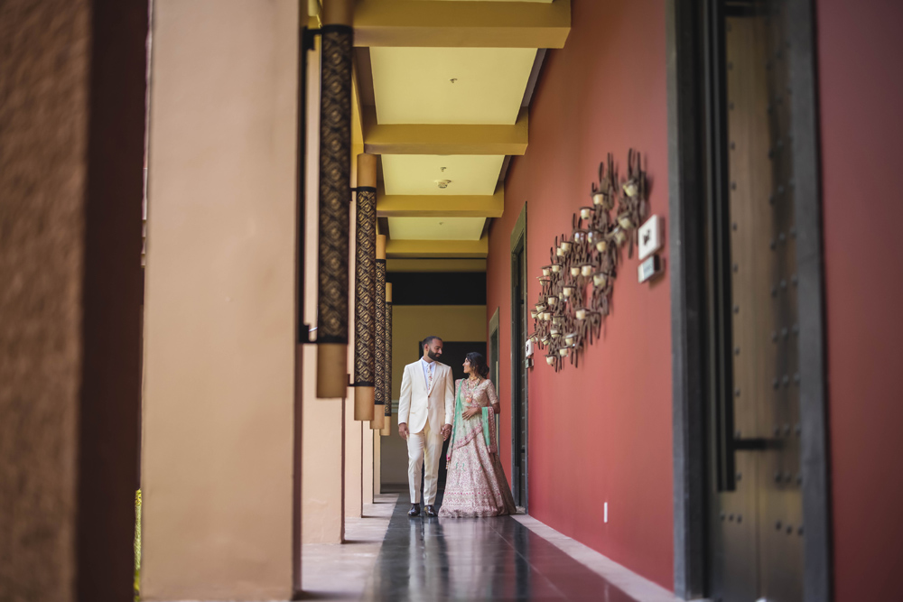 Indian Wedding-First Look- Banyan Tree Mayakoba2