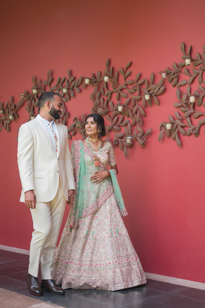 Indian Wedding-First Look- Banyan Tree Mayakoba4