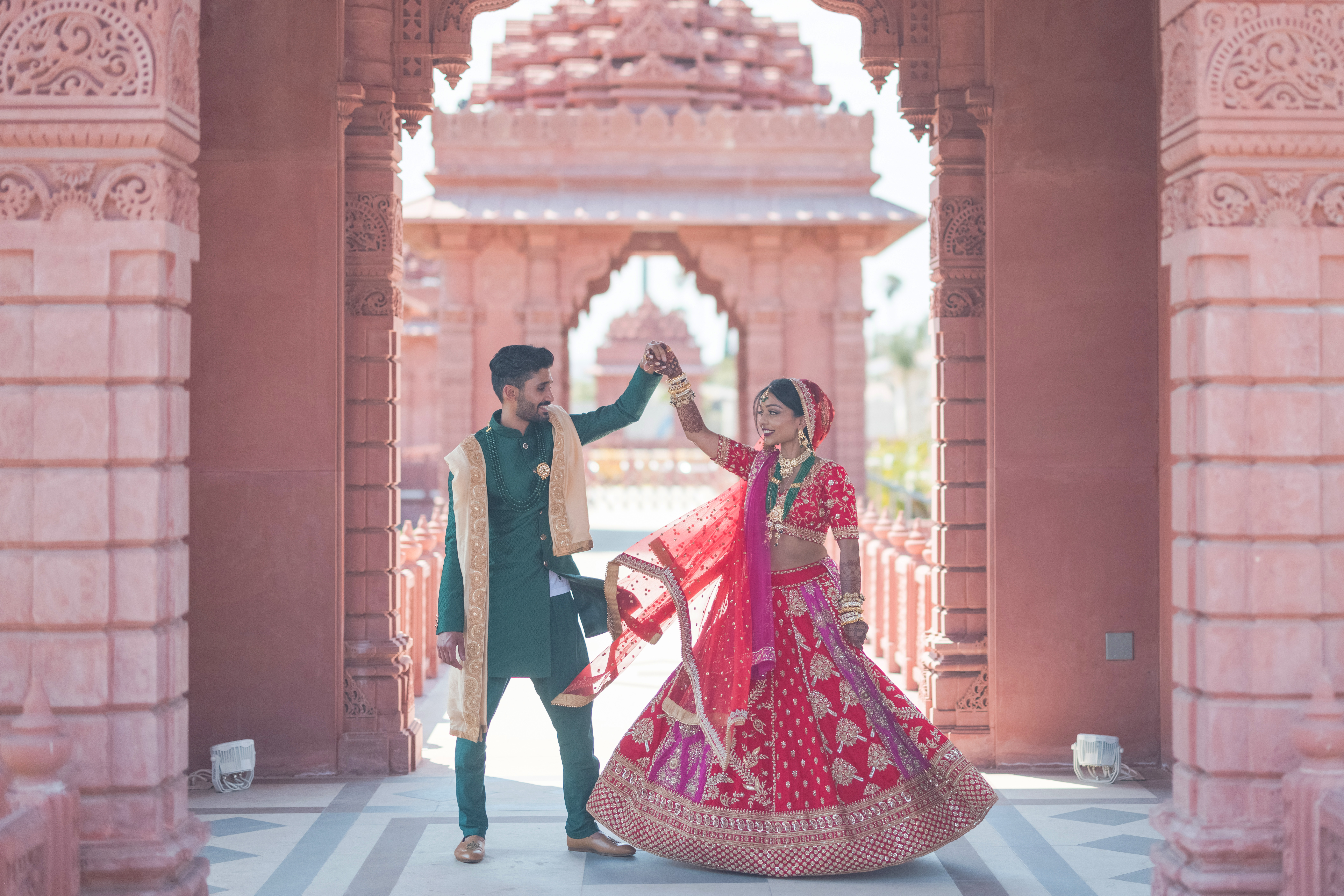 Indian Wedding-First Look-Fairfield Ranch Chino Hills9