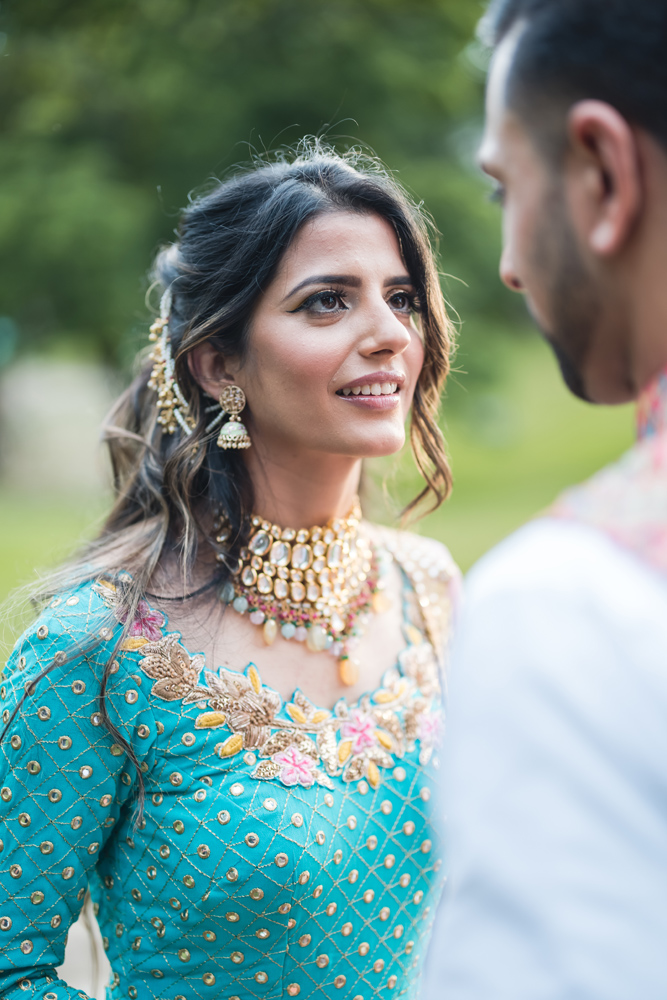 Indian Wedding-Couple's portrait-Westborough Gurudwara Wedding3