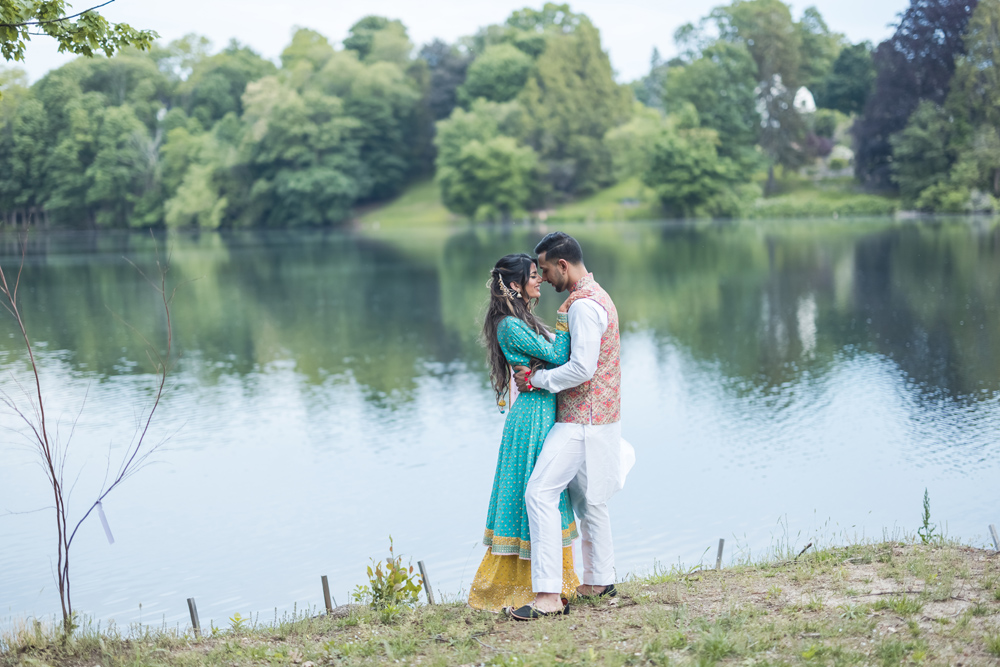 Indian Wedding-Couple's portrait-Westborough Gurudwara Wedding6