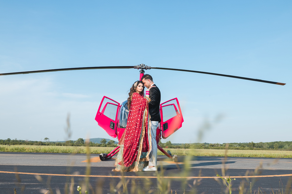 Indian Wedding-Couple's portrait-Westborough Gurudwara Wedding8