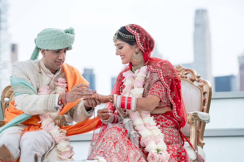 Indian Wedding-Ceremony-Tribeca Rooftop 7