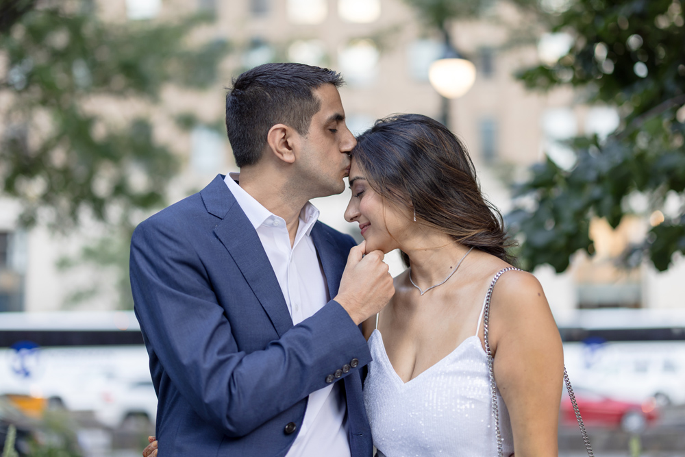 Indian Wedding-Couple's Portrait-Tribeca Rooftop 2