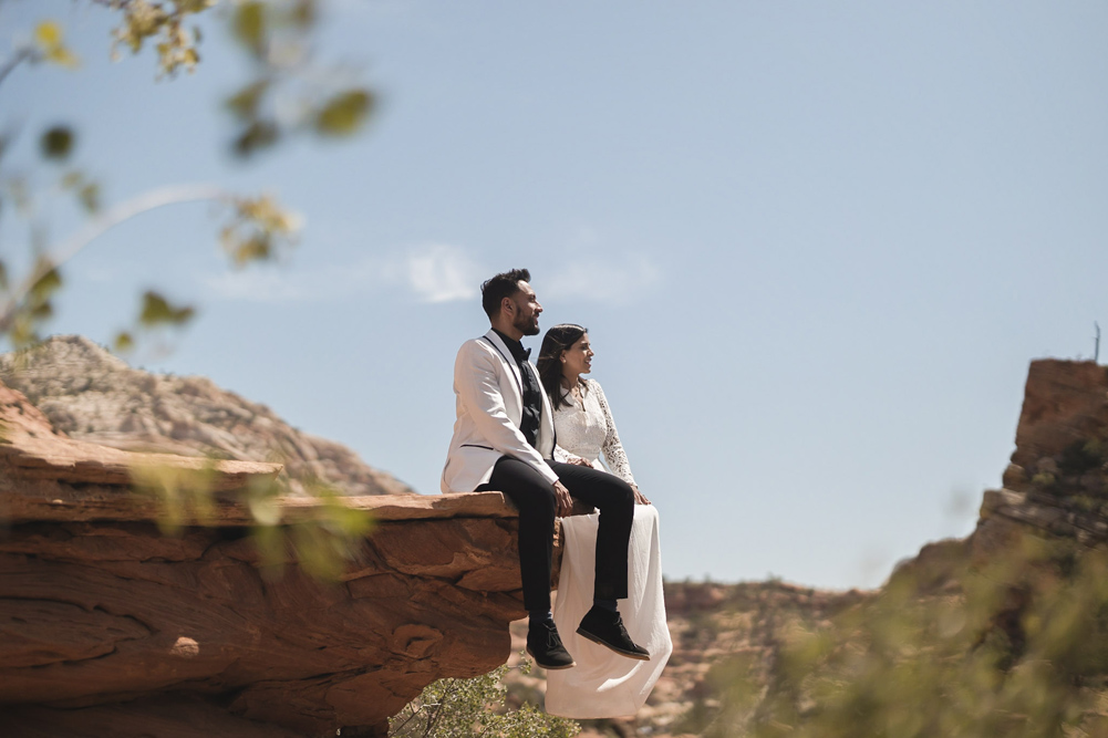 Indian Wedding-Engagement Shoot-Zion National Park 1
