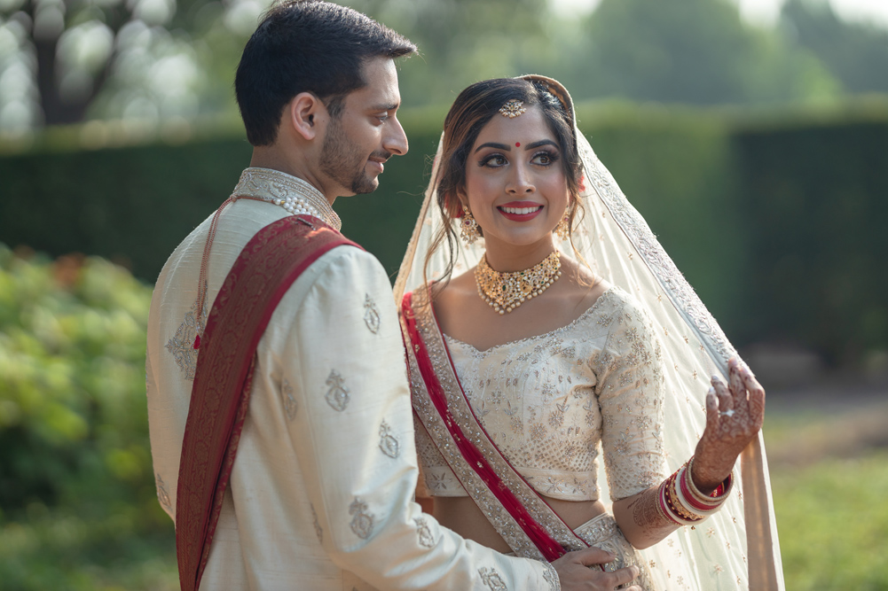 Indian Wedding-First Look-Double Tree Esplanade Lakes1