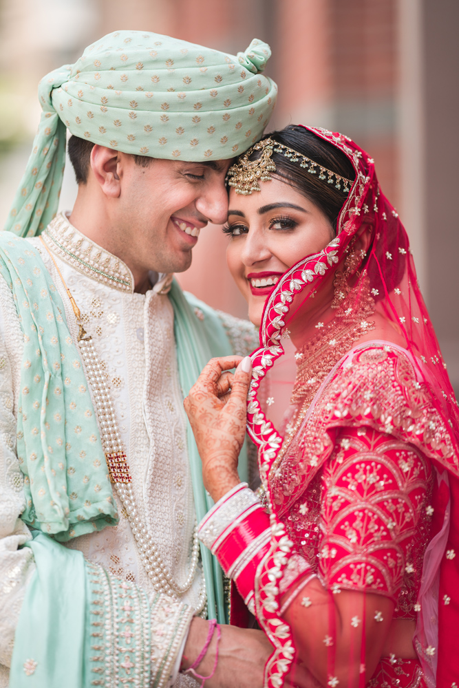 Indian Wedding-First Look-Tribeca Rooftop 7