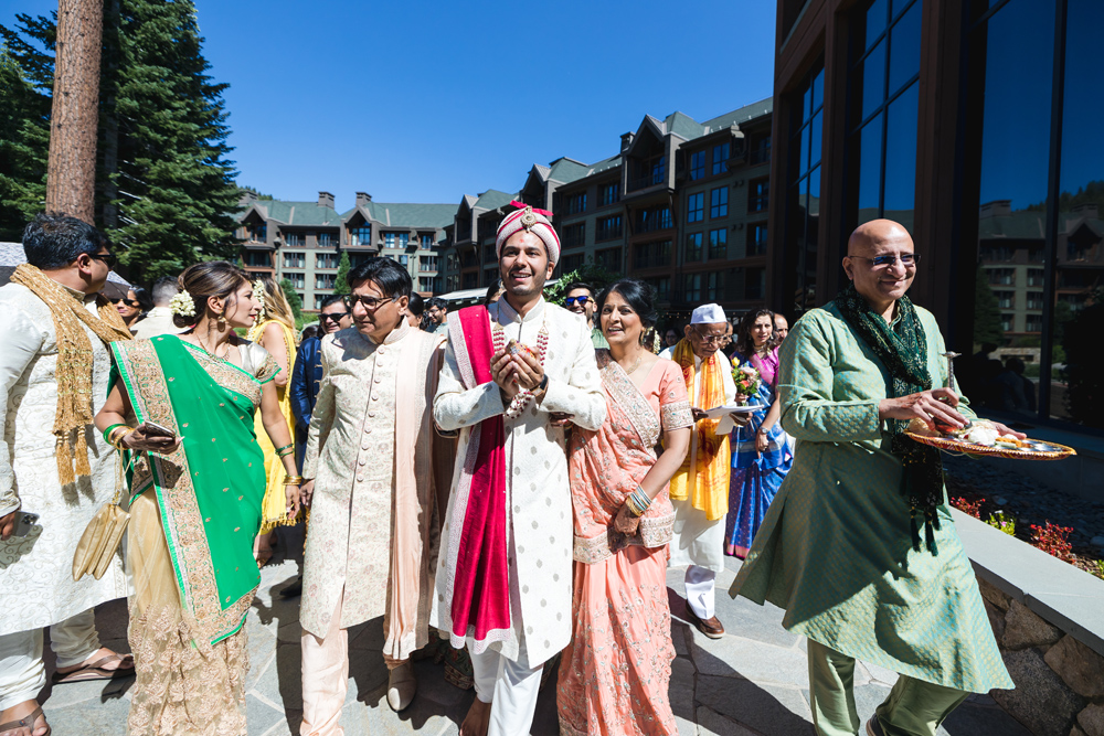 Indian Wedding-Baraat-The Ritz-Carlton Lake Tahoe 6