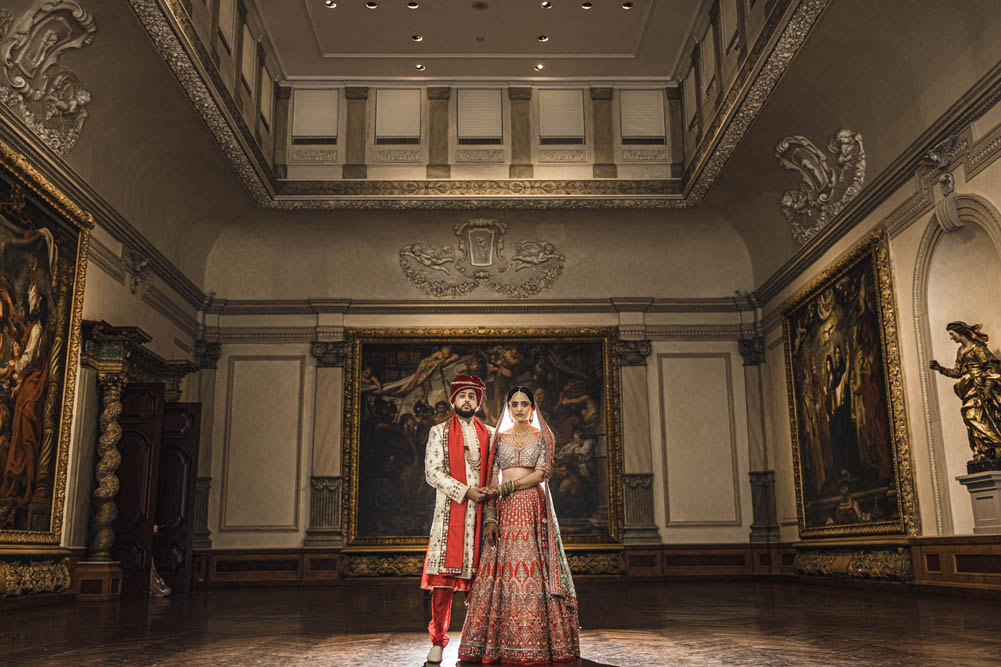 Indian Wedding-Couple's Portrait-The Ringling 2