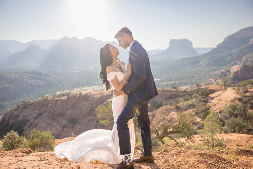 Indian Wedding-Engagement Shoot-Cathedral Rock, Sedona 1