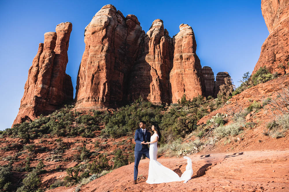 Indian Wedding-Engagement Shoot-Cathedral Rock, Sedona 6