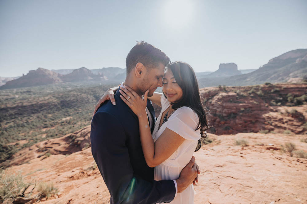 Indian Wedding-Engagement Shoot-Cathedral Rock, Sedona 9