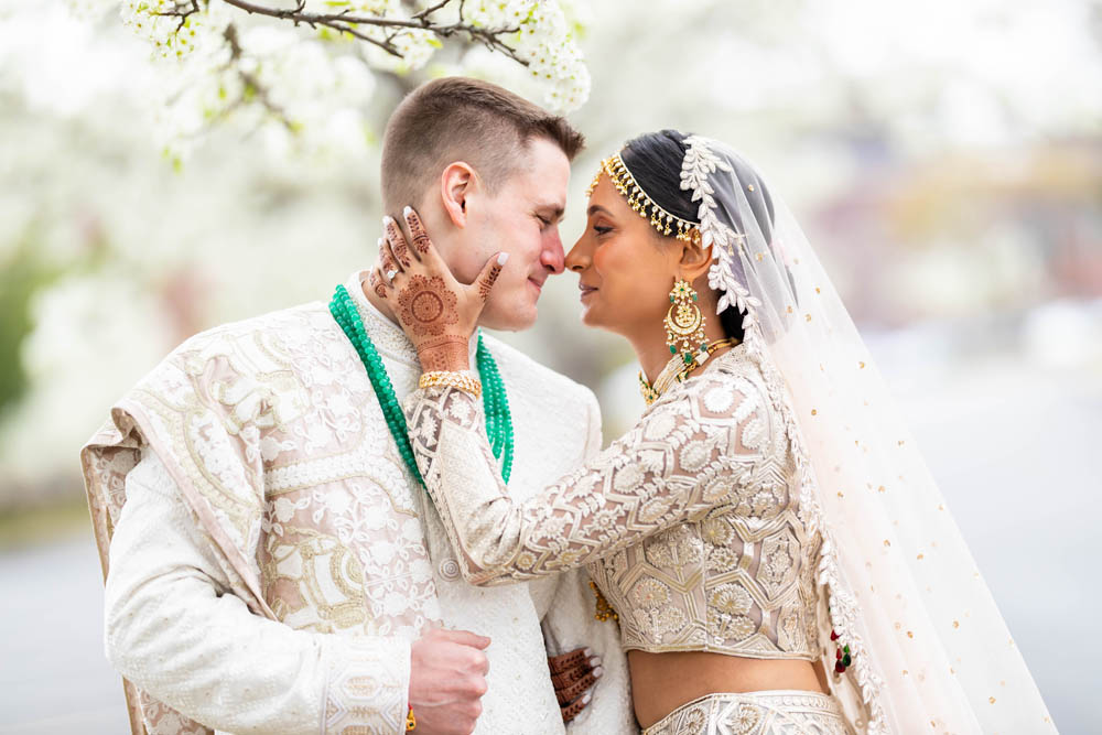Indian Wedding-First Look-Boston Marriott Burlington 1
