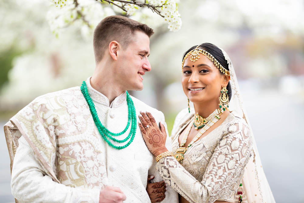 Indian Wedding-First Look-Boston Marriott Burlington 2
