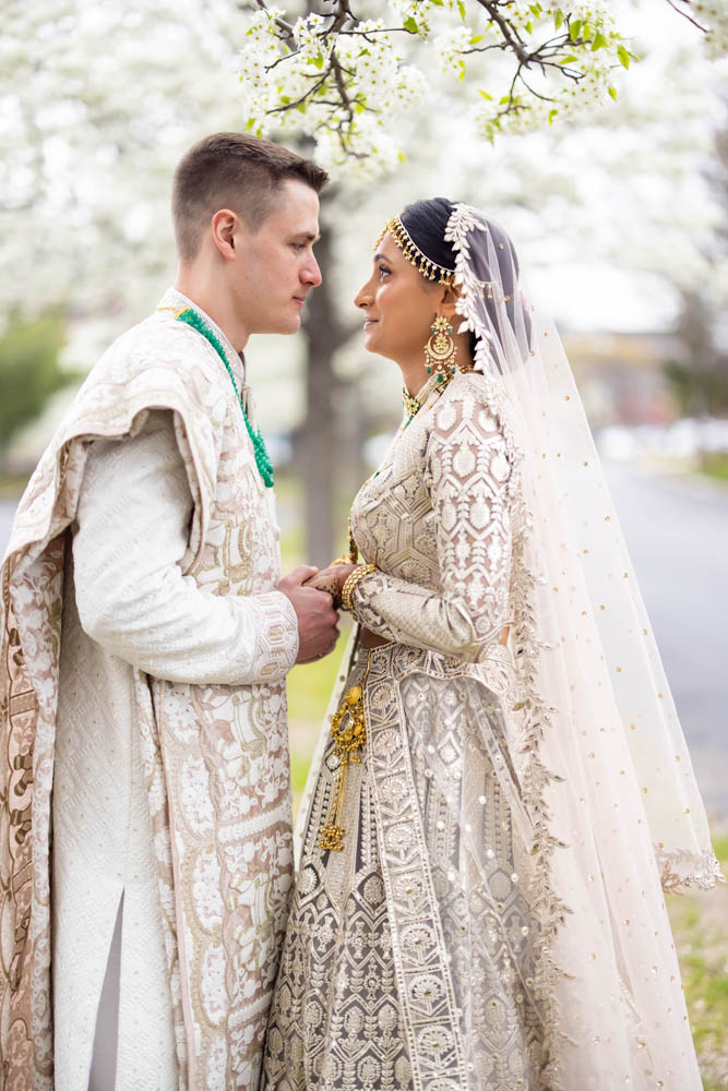 Indian Wedding-First Look-Boston Marriott Burlington 3