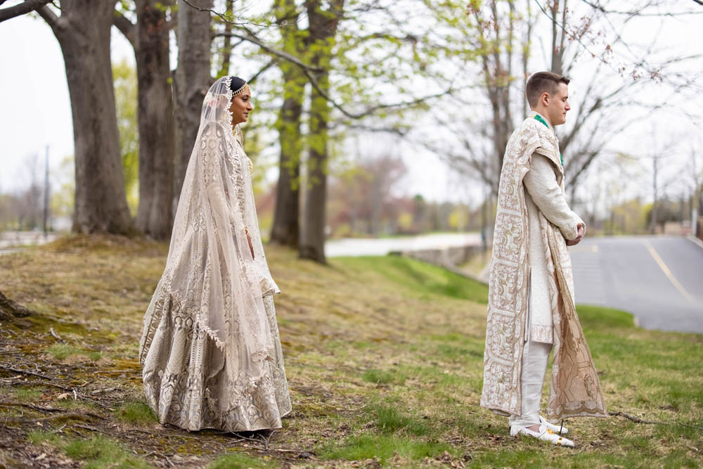 Indian Wedding-First Look-Boston Marriott Burlington 6