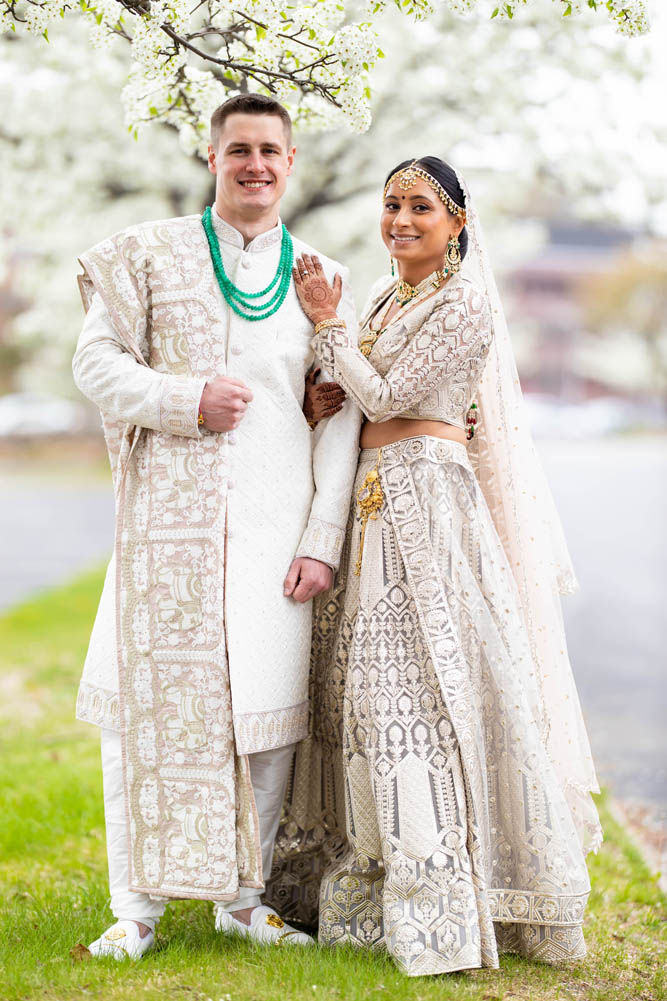 Indian Wedding-First Look-Boston Marriott Burlington 7