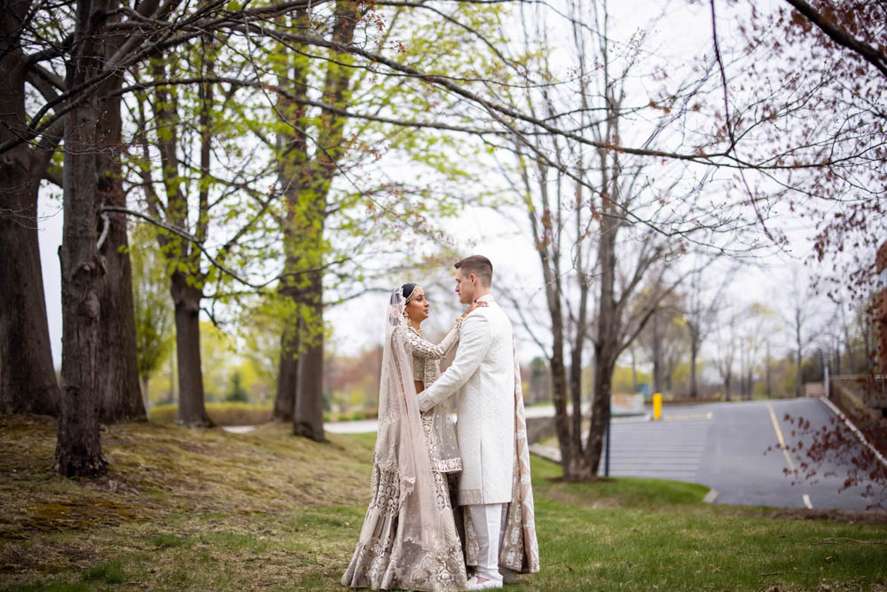 Indian Wedding-First Look-Boston Marriott Burlington 8