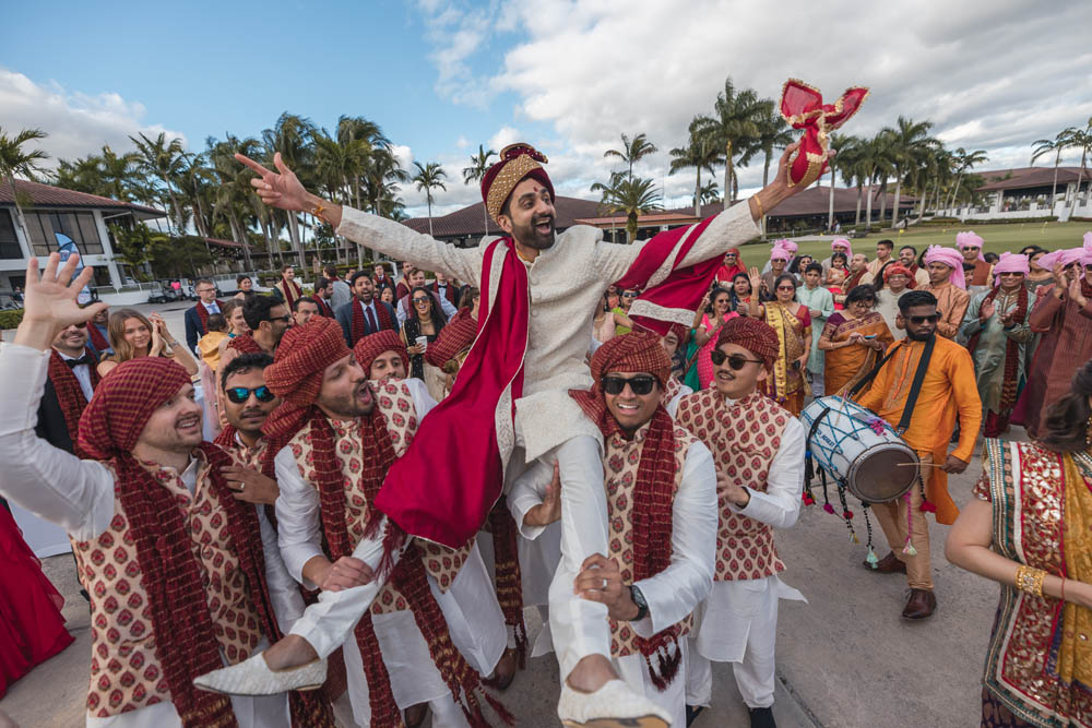 Indian Wedding-Baraat-PGA National Resort 4