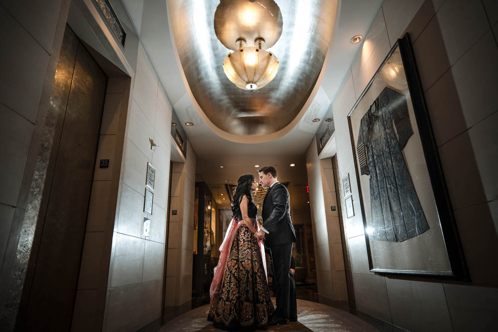 Indian Wedding-Couple's Portrait-Mandarin Oriental, New York 2