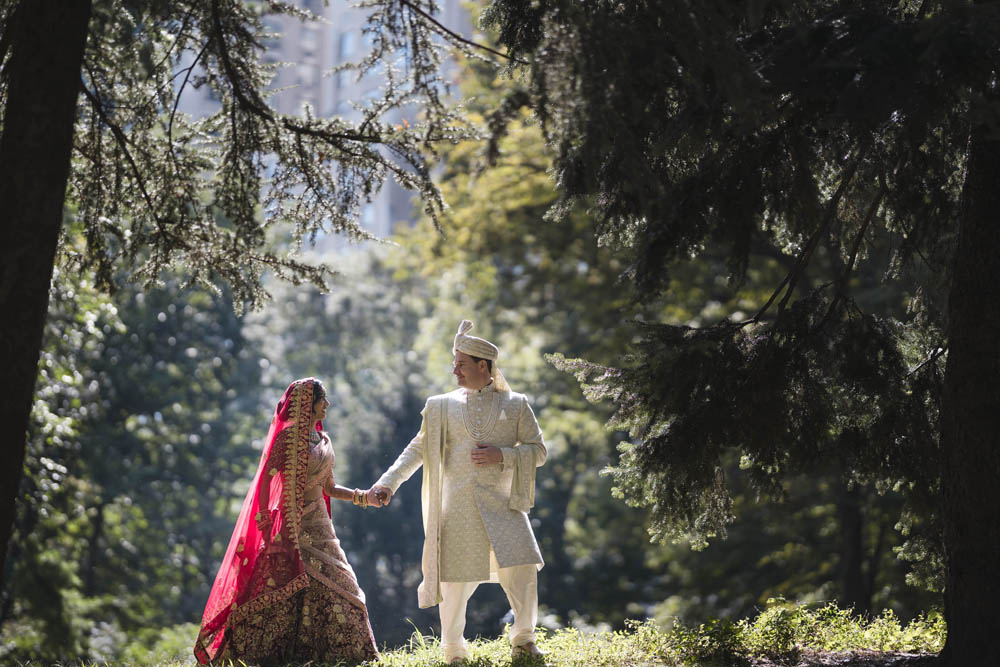 Indian Wedding-Couple's Portrait-Mandarin Oriental, New York 6