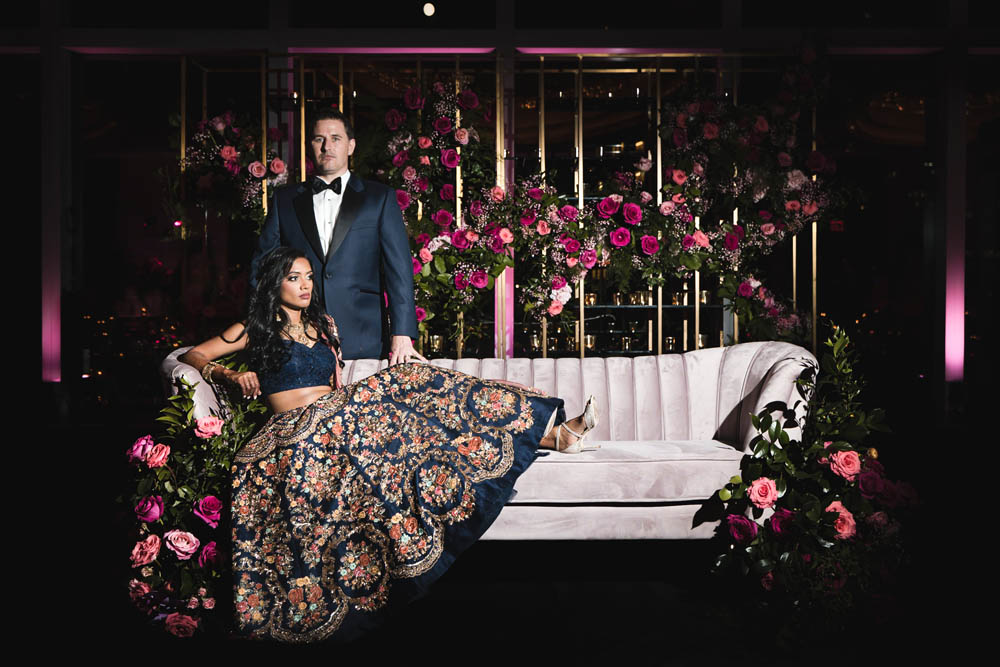 Indian Wedding-Couple's Portrait-Mandarin Oriental, New York 8