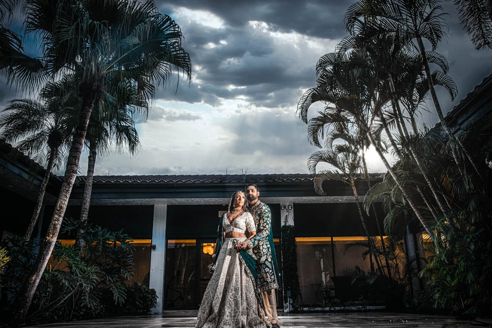 Indian Wedding-Couple's Portrait-PGA National Resort 1