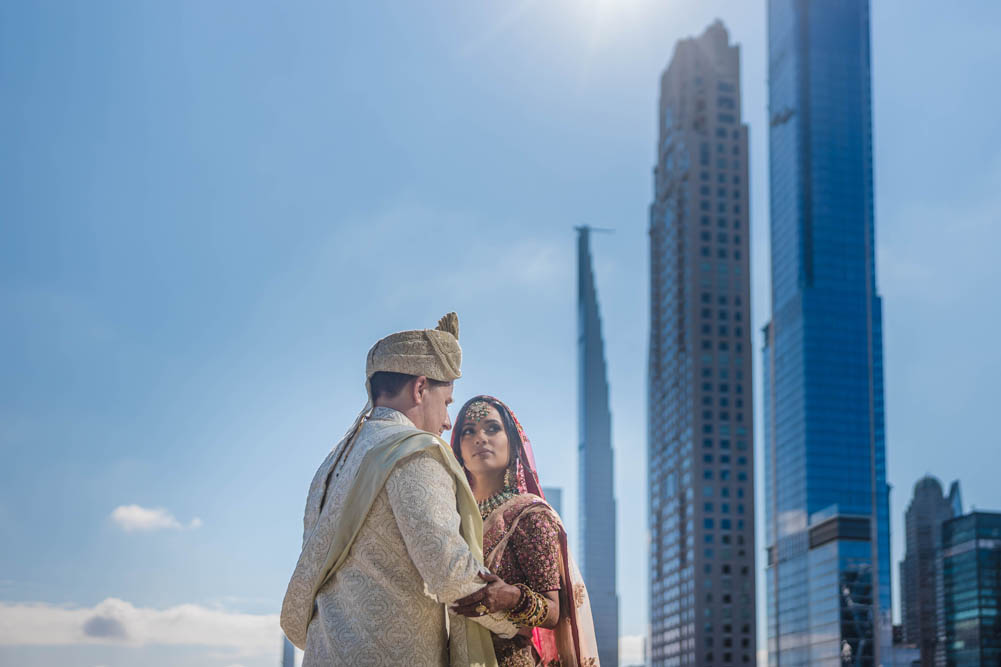 Indian Wedding-First Look-Mandarin Oriental, New York 8