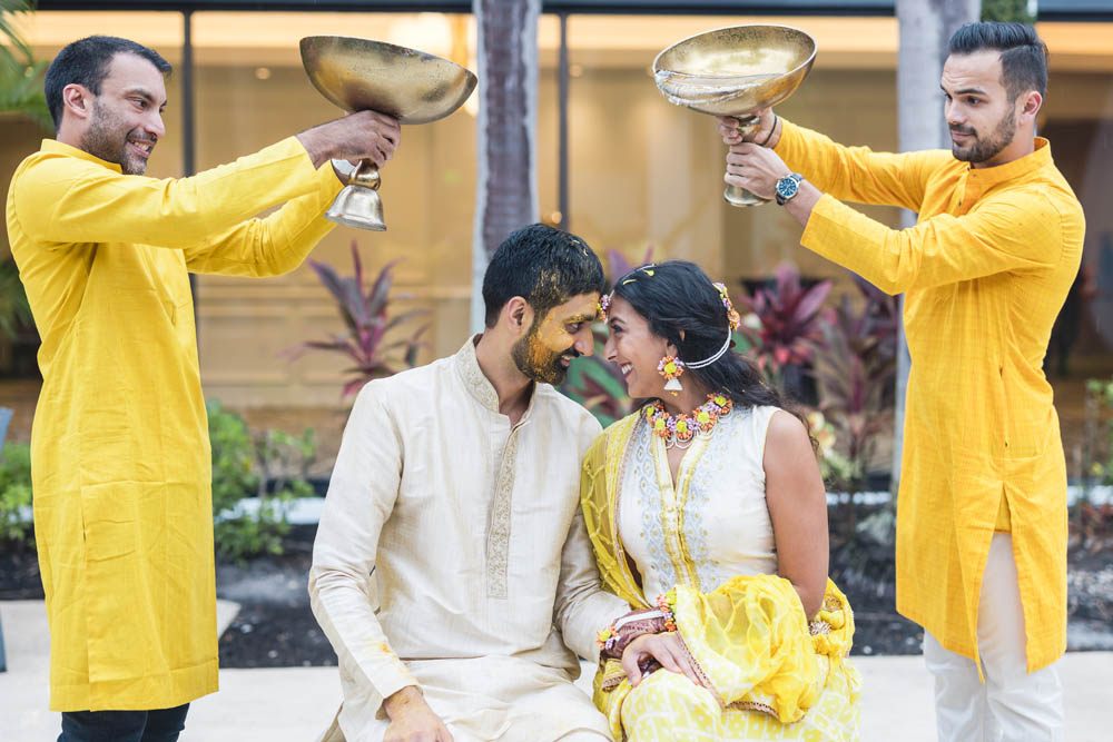 Indian Wedding-Haldi-PGA National Resort 3