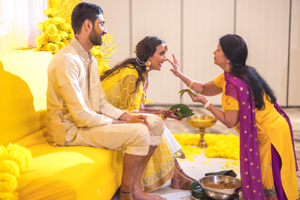 Indian Wedding-Haldi-PGA National Resort 5