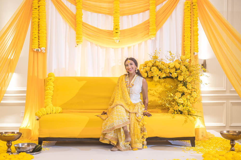 Indian Wedding-Haldi-PGA National Resort 6