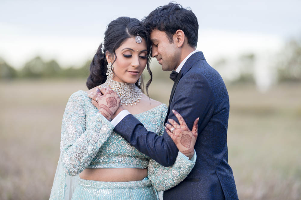 Indian Wedding-Couple's Portrait-The Meridian Banquet and Events Hall 1