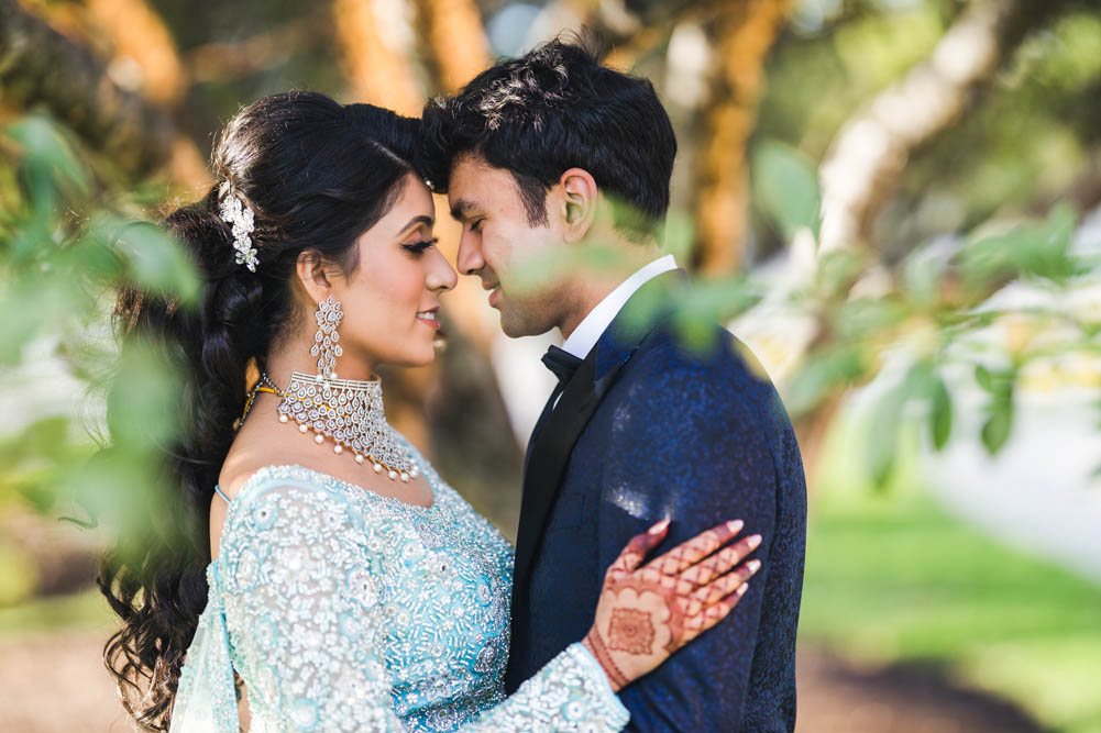 Indian Wedding-Couple's Portrait-The Meridian Banquet and Events Hall 3