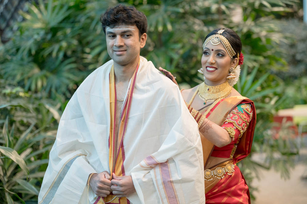 Indian Wedding-First Look-The Meridian Banquet and Events Hall